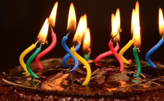 Verjaardag - Kaarsjes op de taart