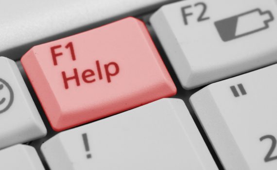 Help F1 knopje